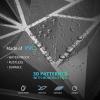imageArt3d 33Pack 3D Wall Panels for Interior Wall Decor Diamond Textured Feature Wall Paneling for Gaming Living Room TV Wall Background Accent Wall  12 x 12 inch GoldSilver
