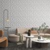 imageArt3d 33Pack 3D Wall Panels for Interior Wall Decor Diamond Textured Feature Wall Paneling for Gaming Living Room TV Wall Background Accent Wall  12 x 12 inch GoldWhite