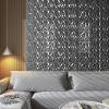 imageArt3d 33Pack 3D Wall Panels for Interior Wall Decor Diamond Textured Feature Wall Paneling for Gaming Living Room TV Wall Background Accent Wall  12 x 12 inch GoldSilver
