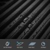 imageArt3d 33Pack 3D Wall Panels for Interior Wall Decor Textured Accent Wall Paneling for Living Room Bedroom TV Wall Background 12quotx12quot BlackBlack
