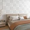 imageArt3d 33Pack 3D Wall Panels for Interior Wall Decor Textured Accent Wall Paneling for Living Room Bedroom TV Wall Background 12quotx12quot BlackWhite