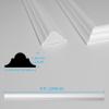 imageArt3d 4 Pack Wall Molding Trim WhitePearl White