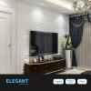 imageArt3d Drop Ceiling Tiles 24x2412Pack 48 SqftWainscoting Panels Glue Up 2x2 CloudWhiteMatt White