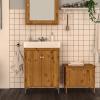 imageArt3d Kitchen Backsplashes Tile Peel and Stick in White Checker 1Sheet of 12x12inches Made of Aluminum PVC Composite Panel