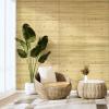 imageArt3d Natural Bamboo Wall Panel for Interior Wall Decor Renewable Pole Wrap Wainscoting Paneling for Wall Ceiling Furniture Cabinet Office 12 x 96 Inch  Light BurnedNatural