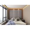 imageArt3d Padded Bed Headboard for QueenTwinKingFullRemovableSized 315x118inches Pack of 8pcsGray Upholstered Wall Panels for Interior Wall DecorGray