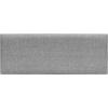 imageArt3d Padded Bed Headboard for QueenTwinKingFullRemovableSized 315x118inches Pack of 8pcsGray Upholstered Wall Panels for Interior Wall DecorGray
