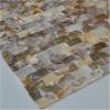 imageArt3d Peel and Stick Mother of Pearl Shell Mosaic Tile for Kitchen Backsplashes 12quot x 12quot Coloful Textures