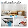 imageArt3d Textures 3D Wall Panels for Interior Wall Decor White Diamond Decorative PVC Wall Panels Pack of 12 Tiles 32 Sq FtWhite