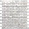 imageArt3d Mother of Pearl Wall Brick Shell Mosaic for Kitchen Backsplashes Bathroom Walls Spa Tile Pool Tile 12quot x 12quot White