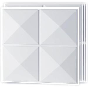 imageArt3d 197quot x 197quot Pack Of 12 Wall Panel City BlackDiamond