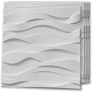 imageArt3d 197quot x 197quot Pack Of 12 Wall Panel City BlackOcean