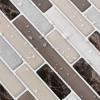 imageArt3d 10Piece Stick on Backsplash Tile for Kitchen30  30cm Vinyl Decorative Tiles Marble A17083P10Marble