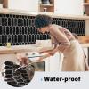 imageArt3d 10Sheet Peel and Stick Kitchen Backsplash Tile Vinyl Stick On Wall Tile Sticker for Bathroom Laundry Room Back Splashes 12quotx12quot Grey MarbleBlack Marble