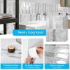 imageArt3d 114 x 9 Inch HeavyDuty Peel and Stick Backsplash for Home Dcor 10Pack Vinyl Wall Tiles for Kitchen Countertop Smoky BlackGray Marble