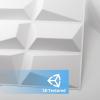imageArt3d 20 Pack Decorative 3D Wall Panels 19 SqFeet PVC Interior Wall Dcor 118quotx118quot WhiteChocolate