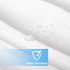 imageArt3d 20 Pack Decorative 3D Wall Panels 19 SqFeet PVC Interior Wall Dcor 118quotx118quot WhiteMilky White