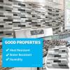 imageArt3d 20Sheet Peel and Stick Kitchen Backsplash Tiles SelfAdhesive Wall Tiles for Kitchen and Bathroom 12quotx12quot Marble GreyGray