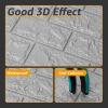 imageArt3d 44 Square Feet Pack Of 30 Wall Panel Foam BlackGray