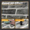 imageArt3d 44 Square Feet Pack Of 30 Wall Panel Foam BlackGray