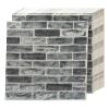 imageArt3d 44 Square Feet Pack Of 30 Wall Panel Foam BlackGray