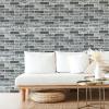 imageArt3d 44 Square Feet Pack Of 30 Wall Panel Foam BlackGray Stone