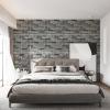 imageArt3d 44 Square Feet Pack Of 30 Wall Panel Foam BlackGray Stone