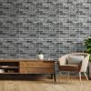 imageArt3d 44 Square Feet Pack Of 30 Wall Panel Foam BlackGray Stone
