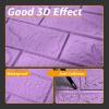 imageArt3d 44 Square Feet Pack Of 30 Wall Panel Foam BlackPink