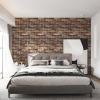 imageArt3d 44 Square Feet Pack Of 30 Wall Panel Foam BlackRed Brown