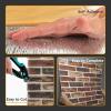 imageArt3d 44 Square Feet Pack Of 30 Wall Panel Foam BlackRed Brown