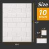 imageArt3d 44 Square Feet Pack Of 30 Wall Panel Foam BlackWhite