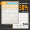 imageArt3d 44 Square Feet Pack Of 30 Wall Panel Foam BlackWhite