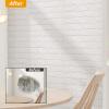 imageArt3d 44 Square Feet Pack Of 30 Wall Panel Foam BlackWhite