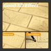 imageArt3d 44 Square Feet Pack Of 30 Wall Panel Foam BlackYellow