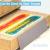 imageArt3d 4Pack Triangle Liquid Sensory Floor Tiles Colorful Liquid Fusion Play Mats for Kids Toddler 15quot x 15quotMulticoloredinterlock