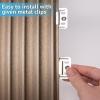 imageArt3d 8 Pack 104quot x 63quot Slat Wall Paneling Glossy Metal Finish WPC Soundproof 3D Wall Panels Wavy Sound Absorbing Panels for Interior Wall Decor Living Room Bedroom  Sparkling GoldTextured Brown