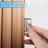 imageArt3d 8 Pack 104quot x 67quot Slat Wall Paneling Glossy Metal Finish WPC Soundproof 3D Wall Panels 3D Sound Absorbing Panels for Interior Wall Decor Living Room Bedroom  Sparkling GoldSparkling Gold
