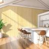 imageArt3d Natural Bamboo Wall Panel for Interior Wall Decor Renewable Pole Wrap Wainscoting Paneling for Wall Ceiling Furniture Cabinet Office 12 x 96 Inch  CarbonizedRaw