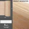 imageArt3d Natural Bamboo Wall Panel for Interior Wall Decor Renewable Pole Wrap Wainscoting Paneling for Wall Ceiling Furniture Cabinet Office 12 x 96 Inch  CarbonizedCarbonized