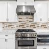 imageArt3d Peel and Stick Brick Kitchen Backsplash SelfAdhesive Wall Tile Stone Design 10 Sheets Blue Marble 30  30cm A17020P10Brown Stone
