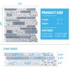 imageArt3d Peel and Stick Brick Kitchen Backsplash SelfAdhesive Wall Tile Stone Design 10 Sheets Blue Marble 30  30cm A17020P10Marble