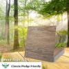 imageArt3d Peel and Stick Vinyl Floor Tiles 30Pack 12 x 12 inch Self Adhesive Waterproof Flooring Wood Planks for Kitchen Dining Room Bedrooms Cover 30 Sq Ft Dark Brown OakLight Brown