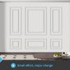 imageArt3d Premade Bilinear Frame Accent Molding Set PreCut Decorative Wainscoting Panel for Home Dcor ReadytoAssemble GlueOn Wall Trim for Living Room Bedroom Corridor 3 Whole Bilinear FrameWhite  Style 1