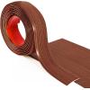 imageArt3d Self Adhesive Vinyl Floor Transition Strip Laminate Floor Strip Floor Flat Divider Strip for Joining Floor Gaps Carpet Threshold Transition Floor Tiles 10 FT 157in WhiteWashedCherry