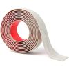 imageArt3d Self Adhesive Vinyl Floor Transition Strip Laminate Floor Strip Floor Flat Divider Strip for Joining Floor Gaps Carpet Threshold Transition Floor Tiles 10 FT 157in WhiteWashedWhitewashed