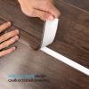 imageArt3d Self Adhesive Vinyl Floor Transition Strip Laminate Floor Strip Floor Flat Divider Strip for Joining Floor Gaps Carpet Threshold Transition Floor Tiles 10 FT 157in WhiteWashedBrown