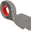 imageArt3d Self Adhesive Vinyl Floor Transition Strip Laminate Floor Strip Floor Flat Divider Strip for Joining Floor Gaps Carpet Threshold Transition Floor Tiles 10 FT 157in WhiteWashedGray