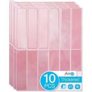 imageArt3d 114 x 9 Inch HeavyDuty Peel and Stick Backsplash for Home Dcor 10Pack Vinyl Wall Tiles for Kitchen Countertop Smoky BlackPink Marble