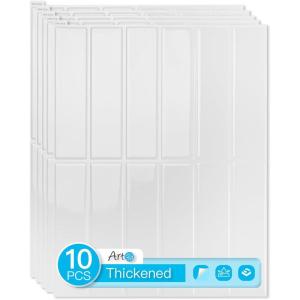 imageArt3d 114 x 9 Inch HeavyDuty Peel and Stick Backsplash for Home Dcor 10Pack Vinyl Wall Tiles for Kitchen Countertop Smoky BlackWhite